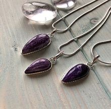 Load image into Gallery viewer, Charoite Pendant