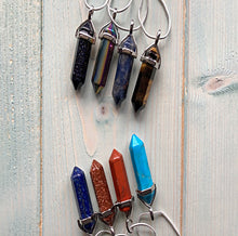 Load image into Gallery viewer, Crystal Healing Point Pendants