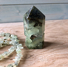 Load image into Gallery viewer, Prehnite Polished Points