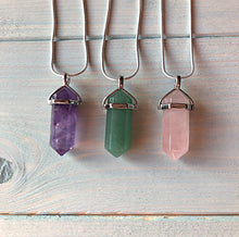 Load image into Gallery viewer, Crystal Healing Point Pendants