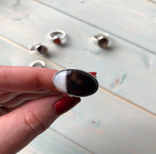 Load image into Gallery viewer, Agate 925 Handcrafted Silver Rings