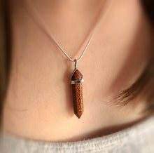 Load image into Gallery viewer, Crystal Healing Point Pendants