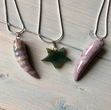 Load image into Gallery viewer, Ocean Jasper Star Pendant
