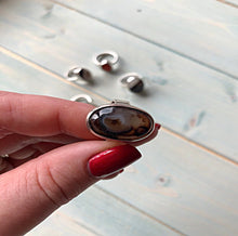 Load image into Gallery viewer, Agate 925 Handcrafted Silver Rings