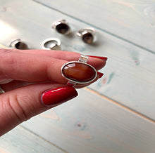 Load image into Gallery viewer, Agate 925 Handcrafted Silver Rings
