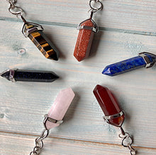 Load image into Gallery viewer, Crystal Healing Point Keyrings