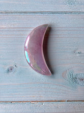 Load image into Gallery viewer, Aura Rose Quartz Moon