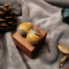 Load image into Gallery viewer, Bumblebee Jasper Polished Mini Egg
