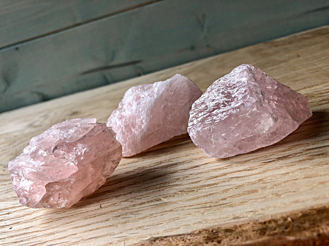 Raw Rose Quartz Chunk