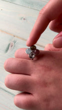Load and play video in Gallery viewer, Spinning Crystal Anxiety Ring
