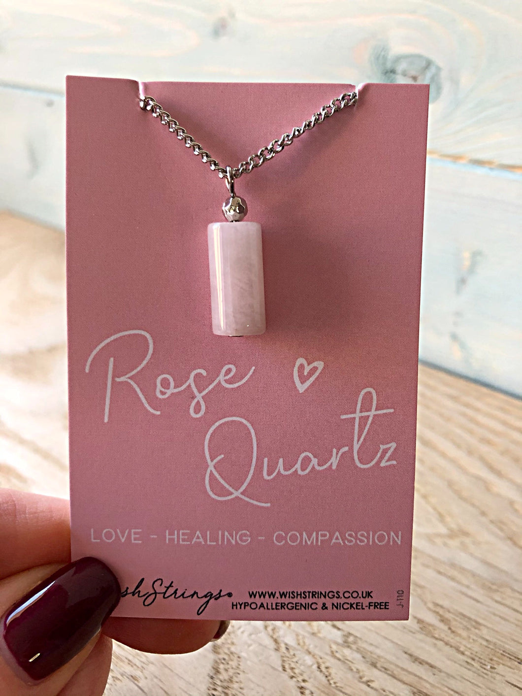 Rose Quartz Gift Necklace