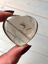 Load image into Gallery viewer, Smokey Quartz Polished Heart 49 x 43mm
