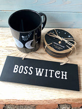 Load image into Gallery viewer, Boss Witch Hanging Wall Sign
