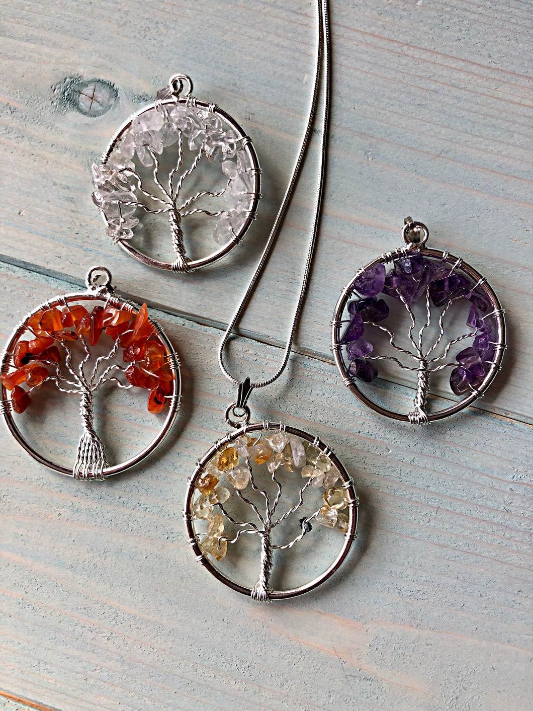 Tree of Life Wire Wrapped Pendant