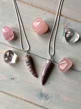 Load image into Gallery viewer, Ocean Jasper Unicorn Horn Pendant
