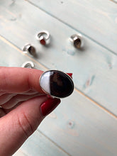 Load image into Gallery viewer, Agate 925 Handcrafted Silver Rings

