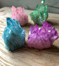 Load image into Gallery viewer, Lavender Aura Quartz Cluster

