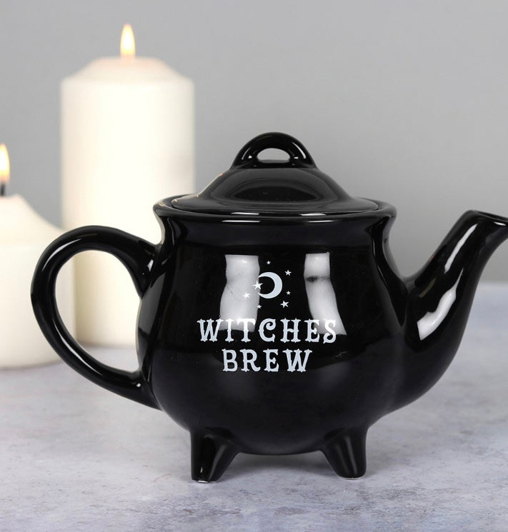 Witches Brew Cauldron Teapot