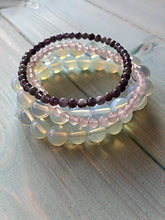 Load image into Gallery viewer, Delicate Amethyst Bead Bracelet
