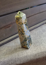 Load image into Gallery viewer, Moss Agate Carved Tower

