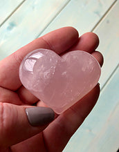 Load image into Gallery viewer, Jelly Rose Quartz Polished Heart
