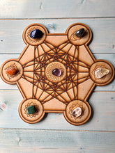 Load image into Gallery viewer, Geometric Chakra Crystal Grid
