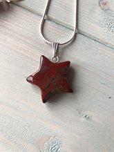 Load image into Gallery viewer, Ocean Jasper Star Pendant
