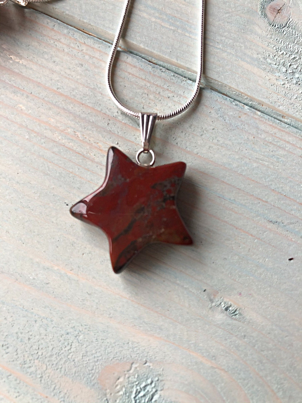 Ocean Jasper Star Pendant