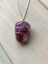 Load image into Gallery viewer, Ametrine Wire Wrap Silver Pendant
