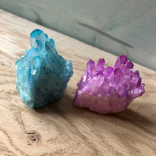 Load image into Gallery viewer, Blue Angel Aura Quartz Cluster
