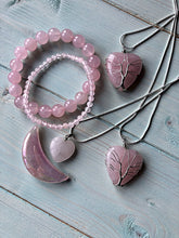 Load image into Gallery viewer, Chunky Rose Quartz Bead Bracelet
