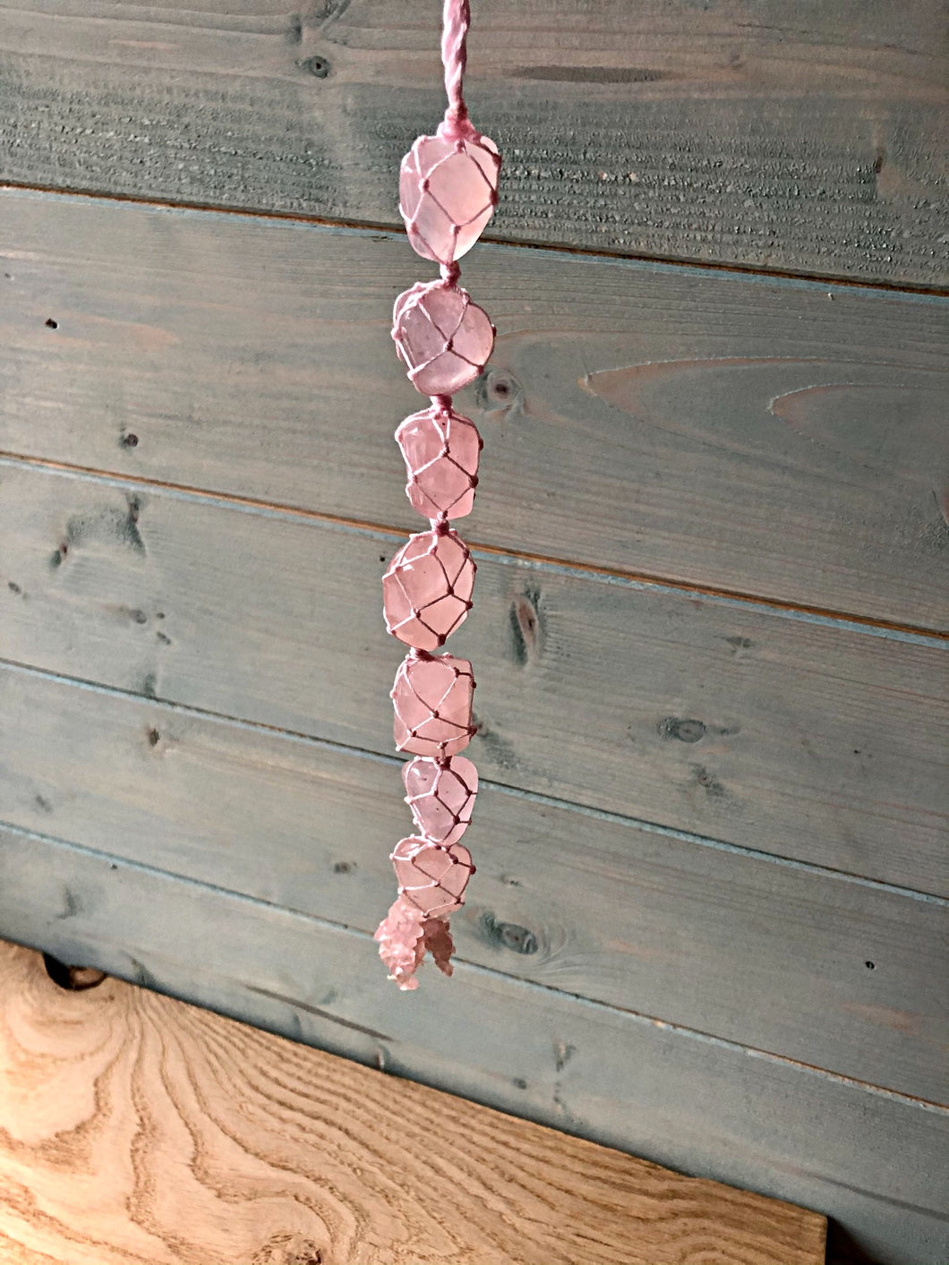 Rose Quartz Hanging Charms