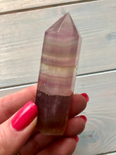 Load image into Gallery viewer, Rainbow Fluorite Polished Point
