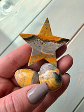 Load image into Gallery viewer, Bumblebee Jasper Polished Star
