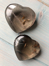 Load image into Gallery viewer, Smokey Quartz Polished Heart 49 x 43mm
