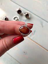 Load image into Gallery viewer, Agate 925 Handcrafted Silver Rings
