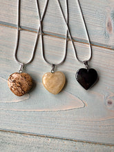 Load image into Gallery viewer, Picture Jasper Heart Pendant

