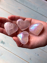Load image into Gallery viewer, Aura Rose Quartz Heart
