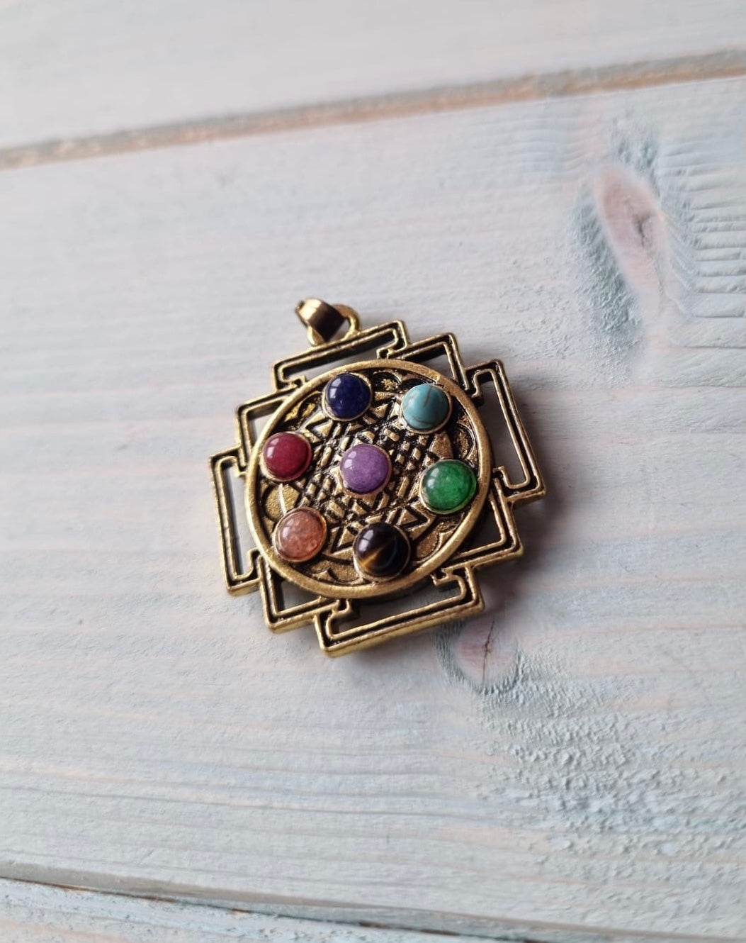 Vintage Chakra Pendant