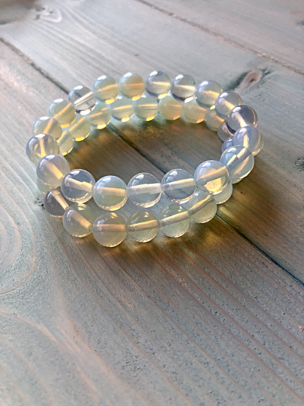 Chunky Opalite Bead Bracelet