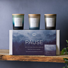 Load image into Gallery viewer, Serenity Pause Set of 3 Candles
